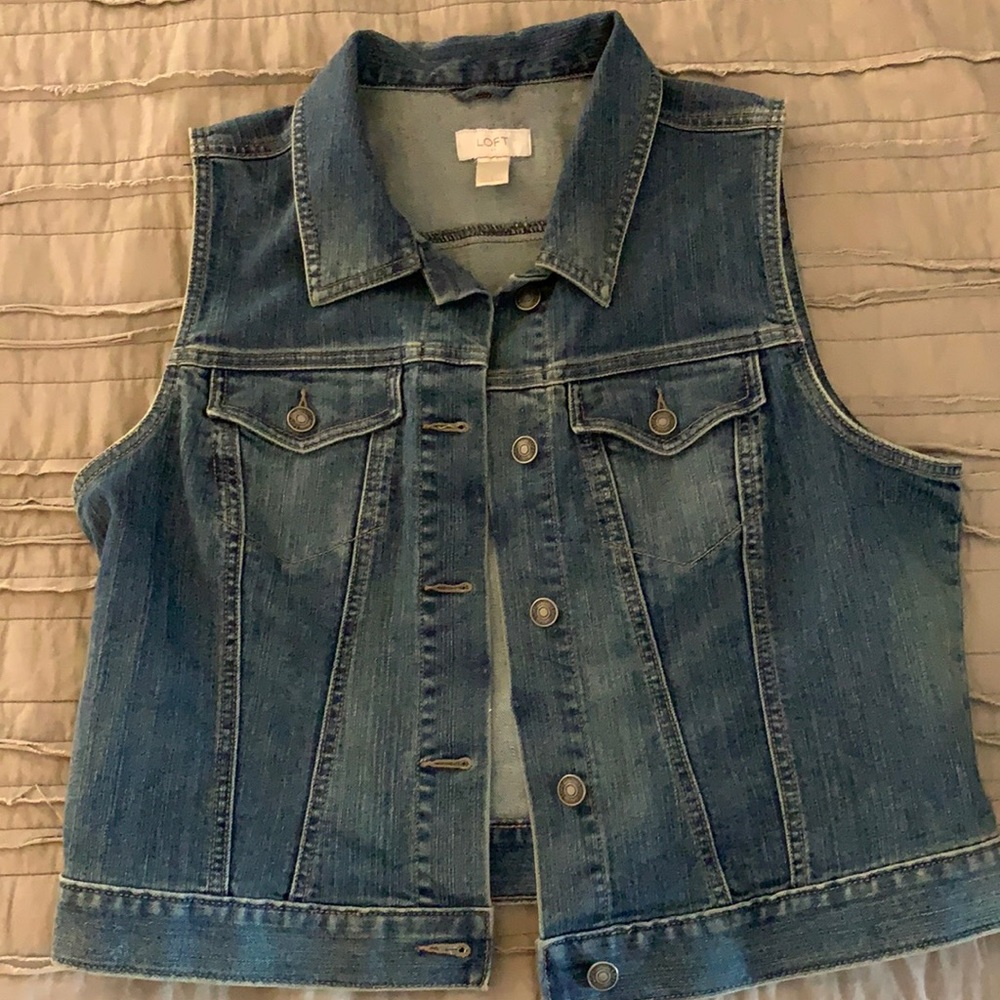 Denim vest